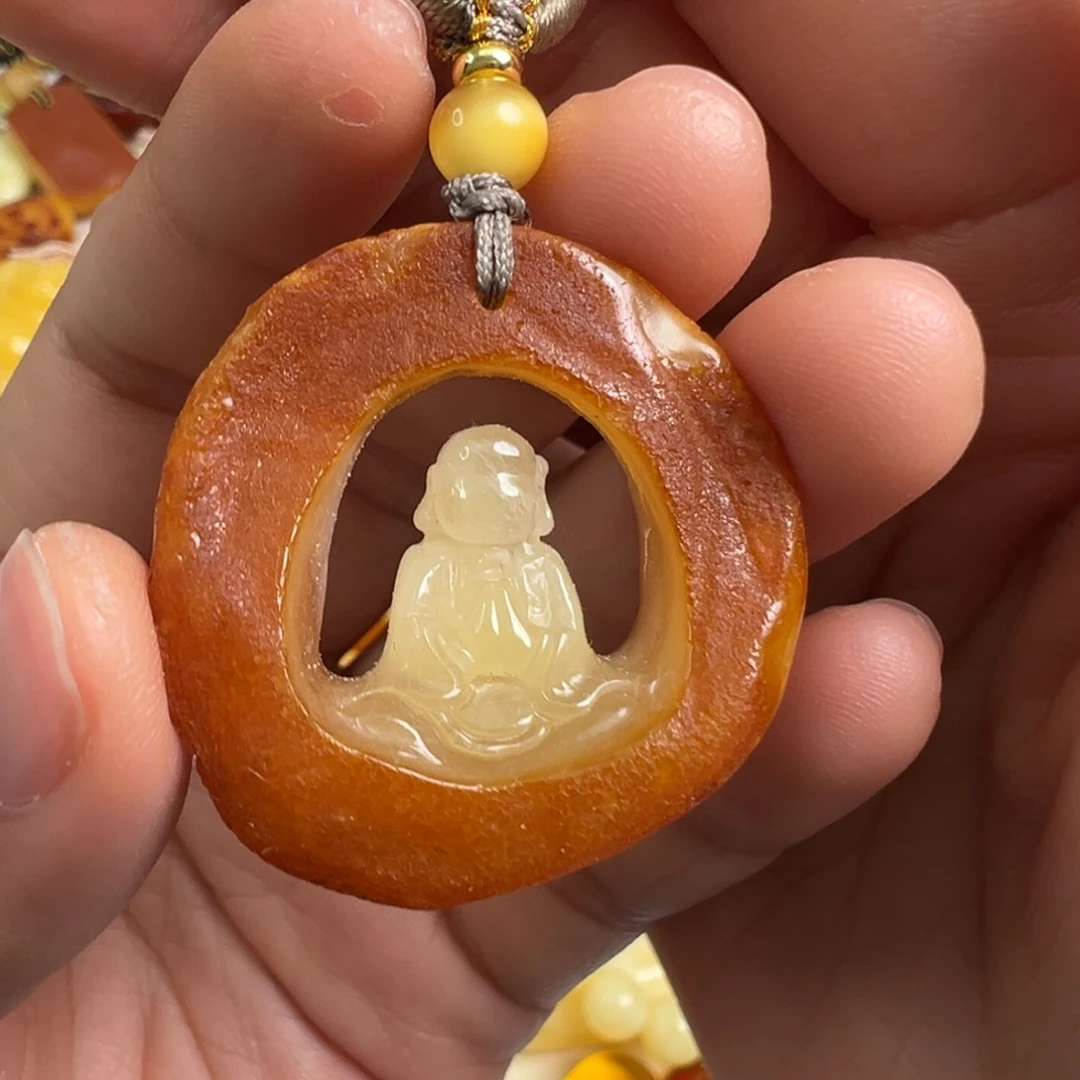 蜜蜡未镶嵌裸石蜜蜡