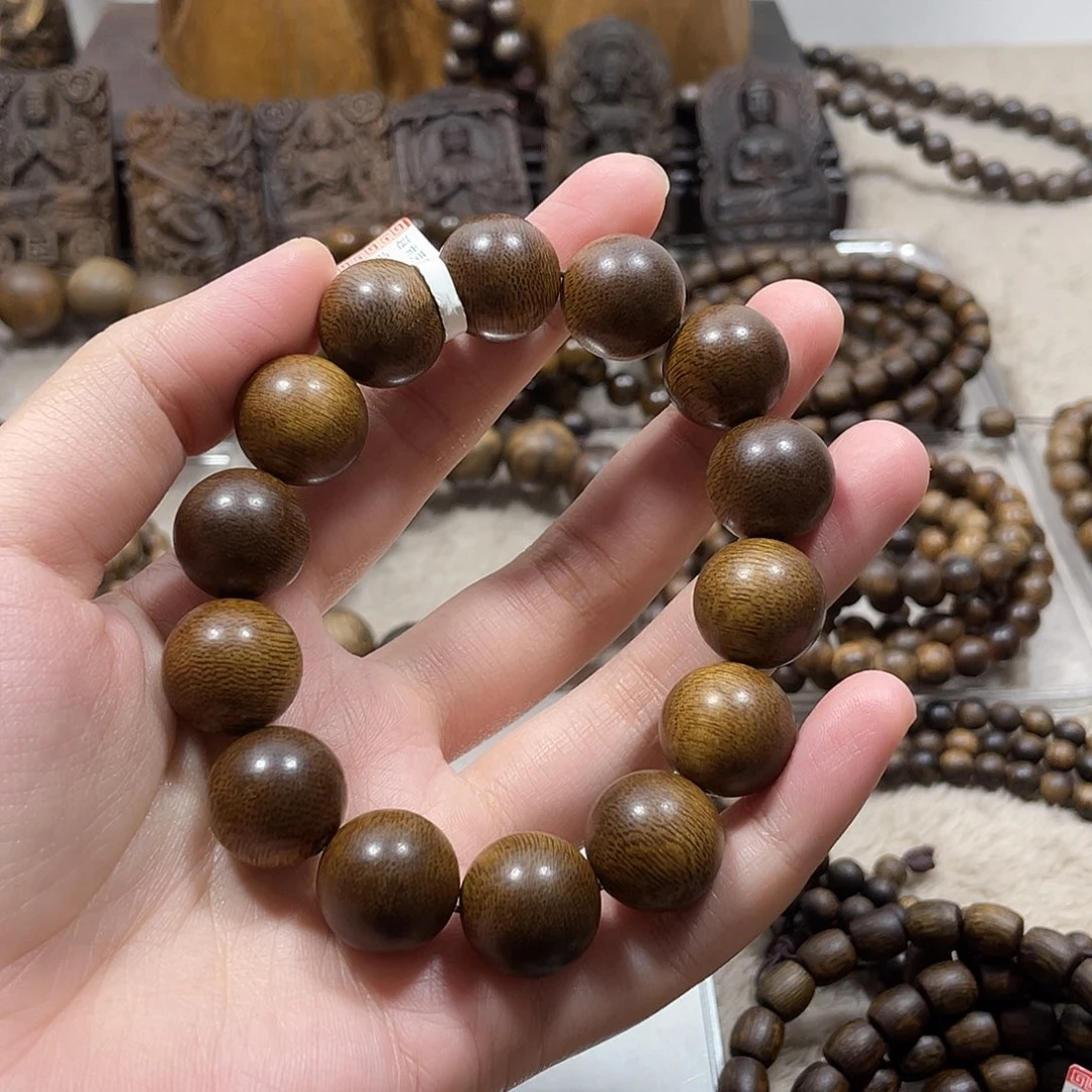 风***a沉香手串越南芽庄白棋楠