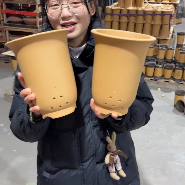 紫砂花盆破损补发