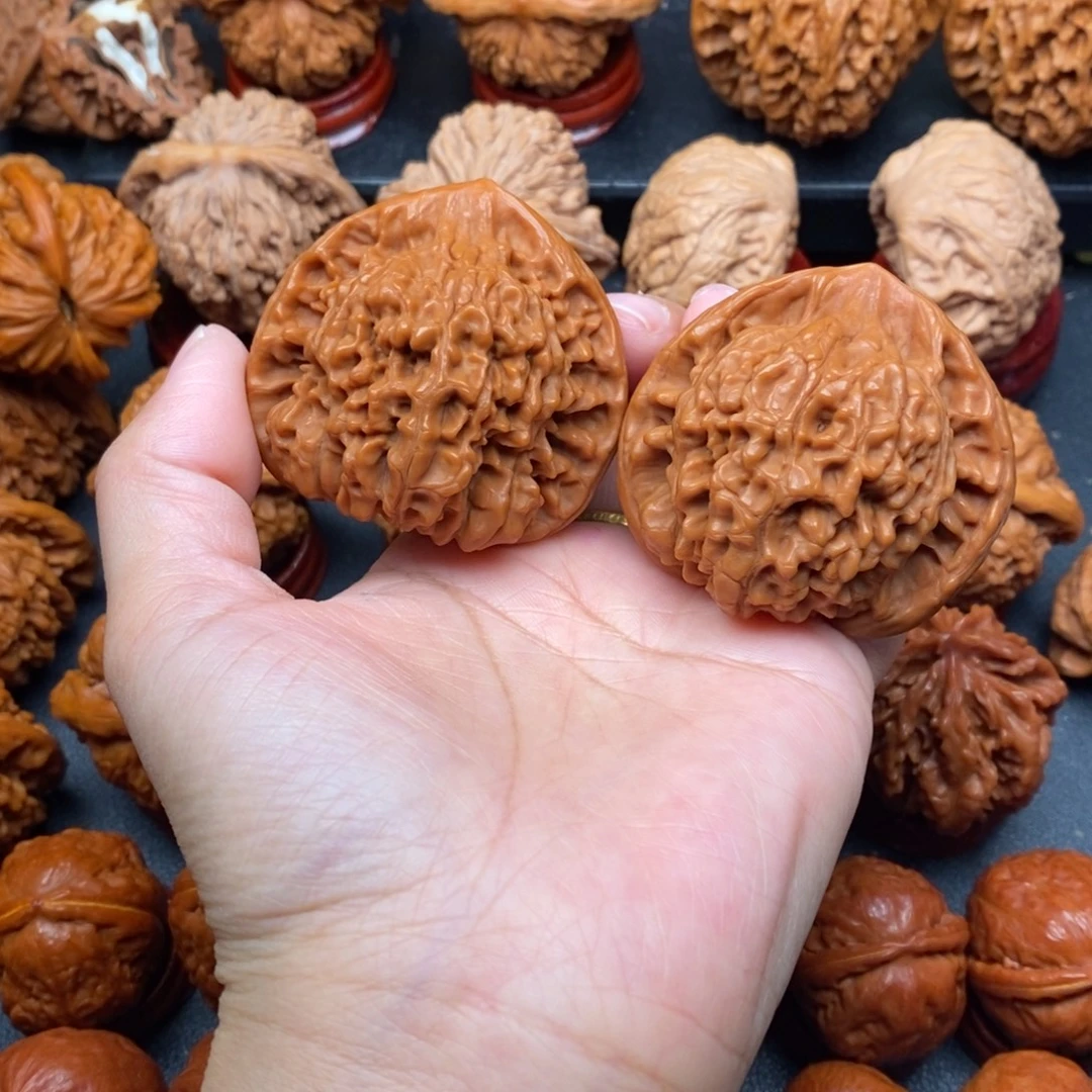 把件文玩核桃50官帽