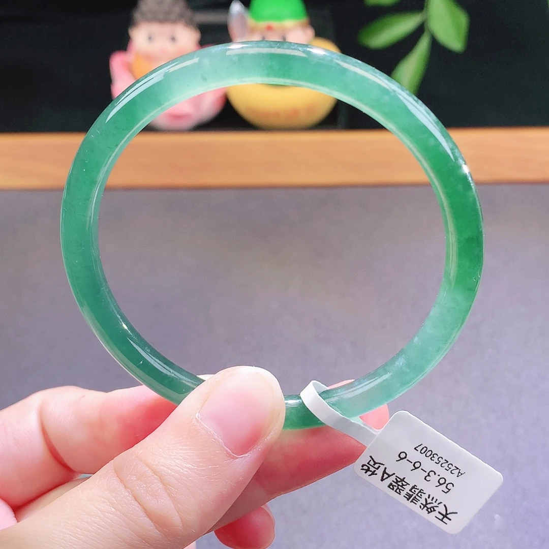 翡翠未镶嵌手镯天然翡翠