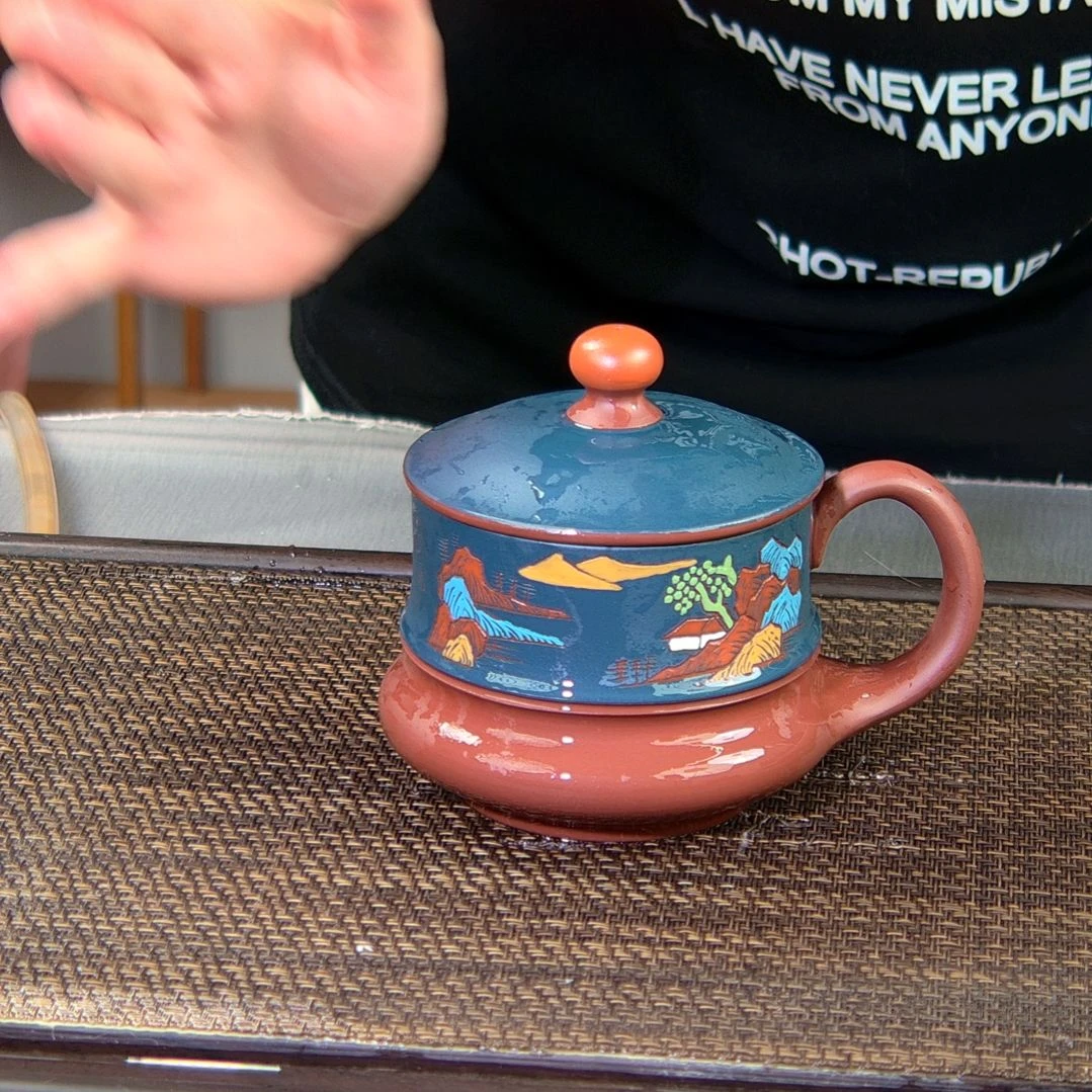 【闪购商品】茶杯紫砂高货放漏