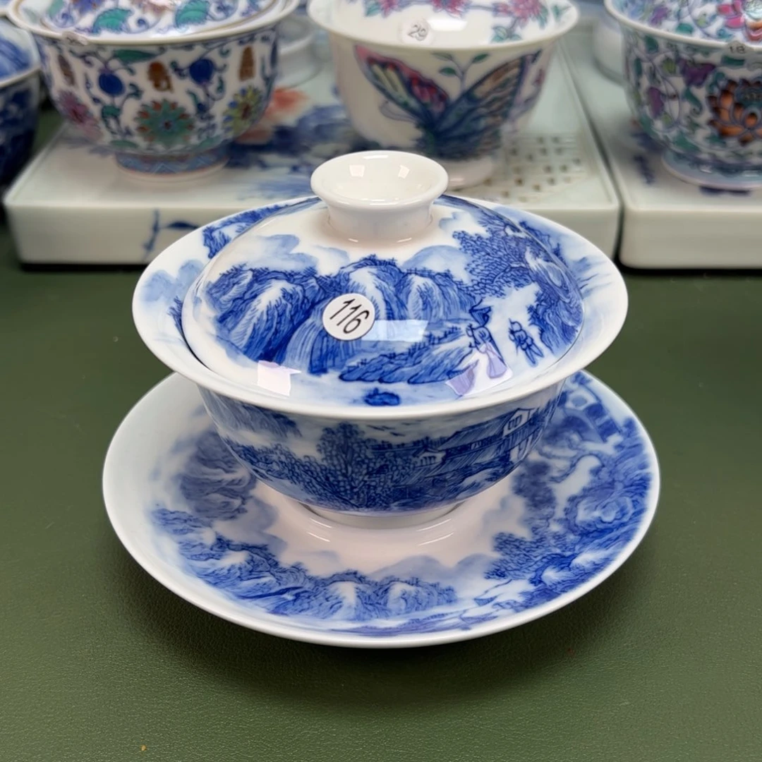 杯景德镇纯手绘茶具116