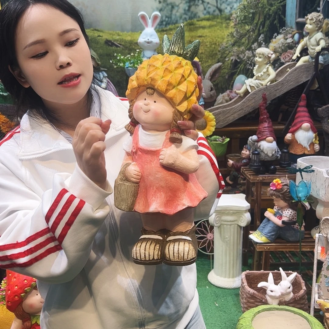花园摆件红红火火