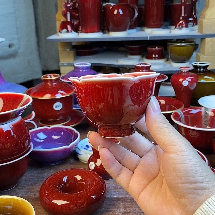 景德镇名陶坊原矿郎红