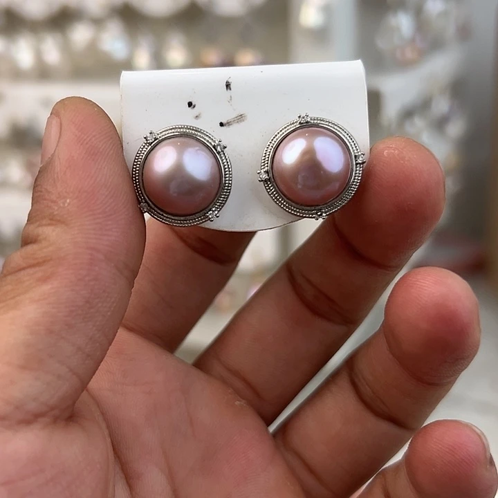 未镶嵌耳饰淡水珍珠