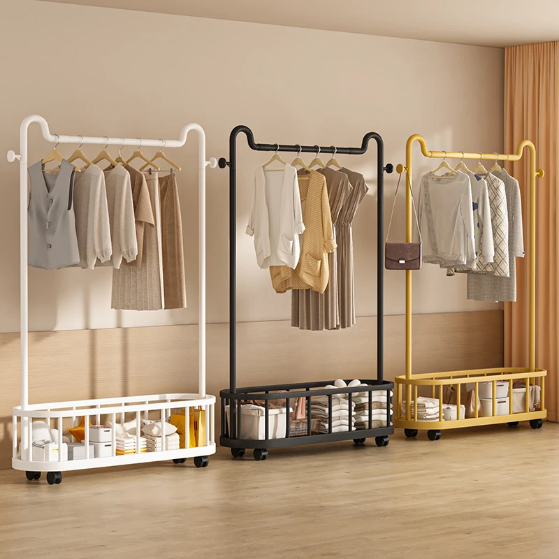 棠克卧室衣架落地挂衣架网红款衣帽架衣架子可移动房间2025新款