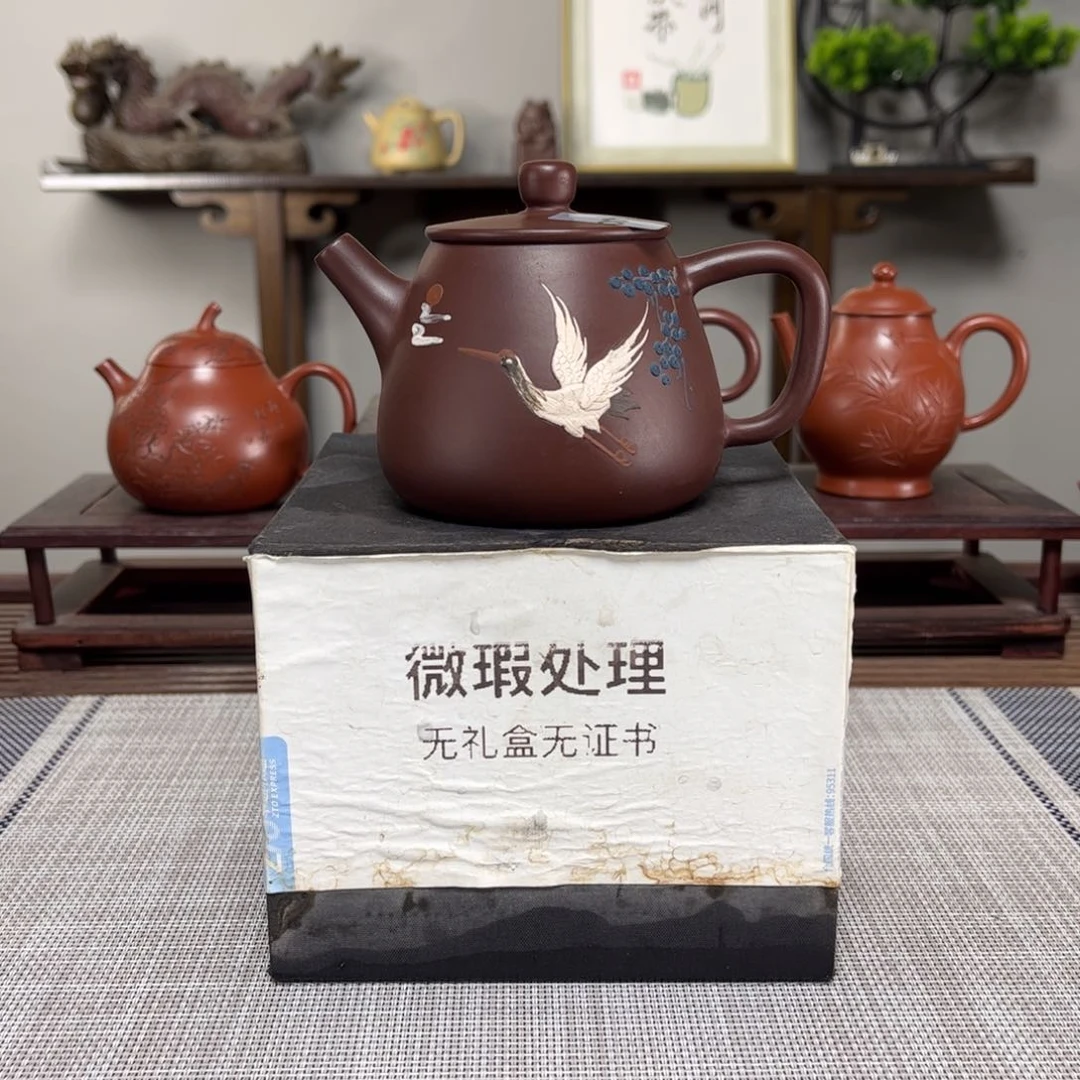 紫砂茶壶小**爷微瑕处理