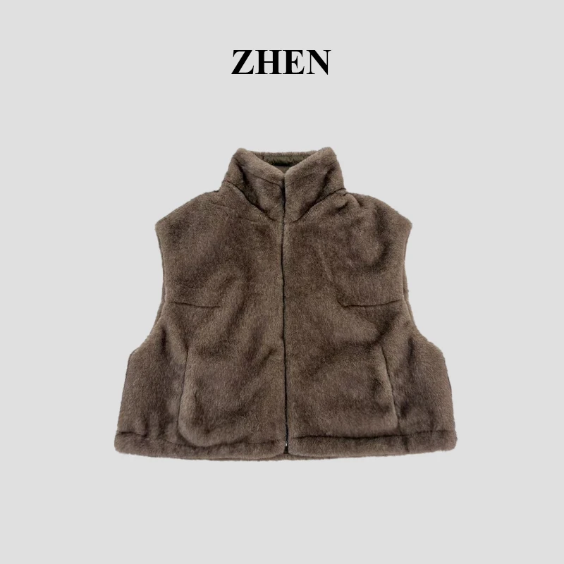 【ZHEN】25K01871 2025新款外套职场风小众设计师款马甲