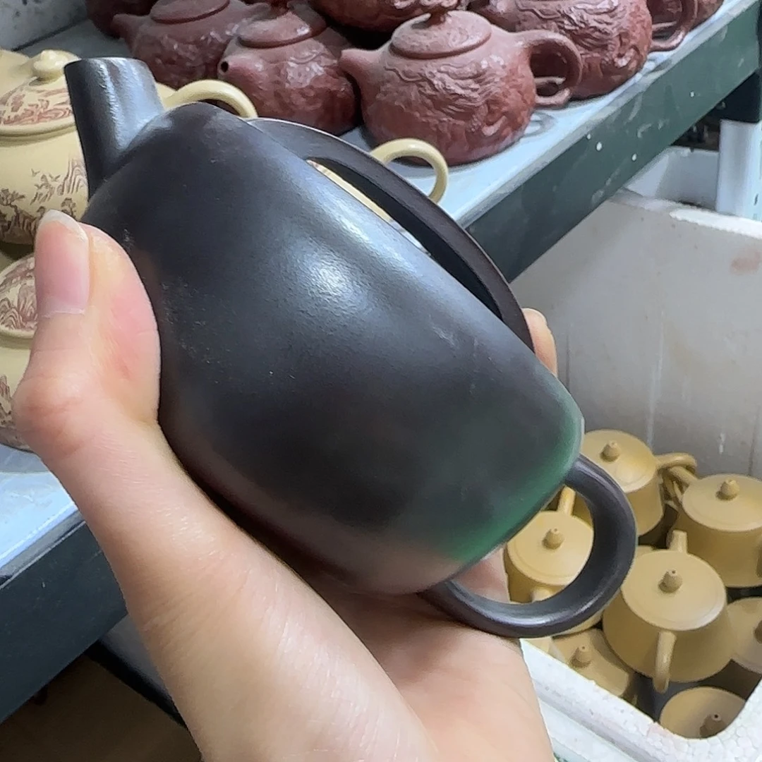 紫砂茶壶民间手艺人全手工制作