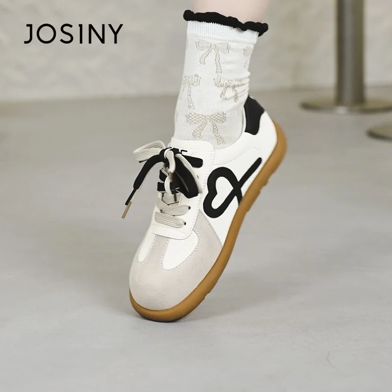 JOSINY/卓诗尼2025厚底德训鞋值得长期拥有的一双舒适百搭休闲鞋