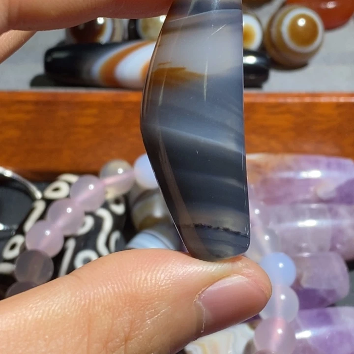 玛瑙/玉髓未镶嵌颈饰