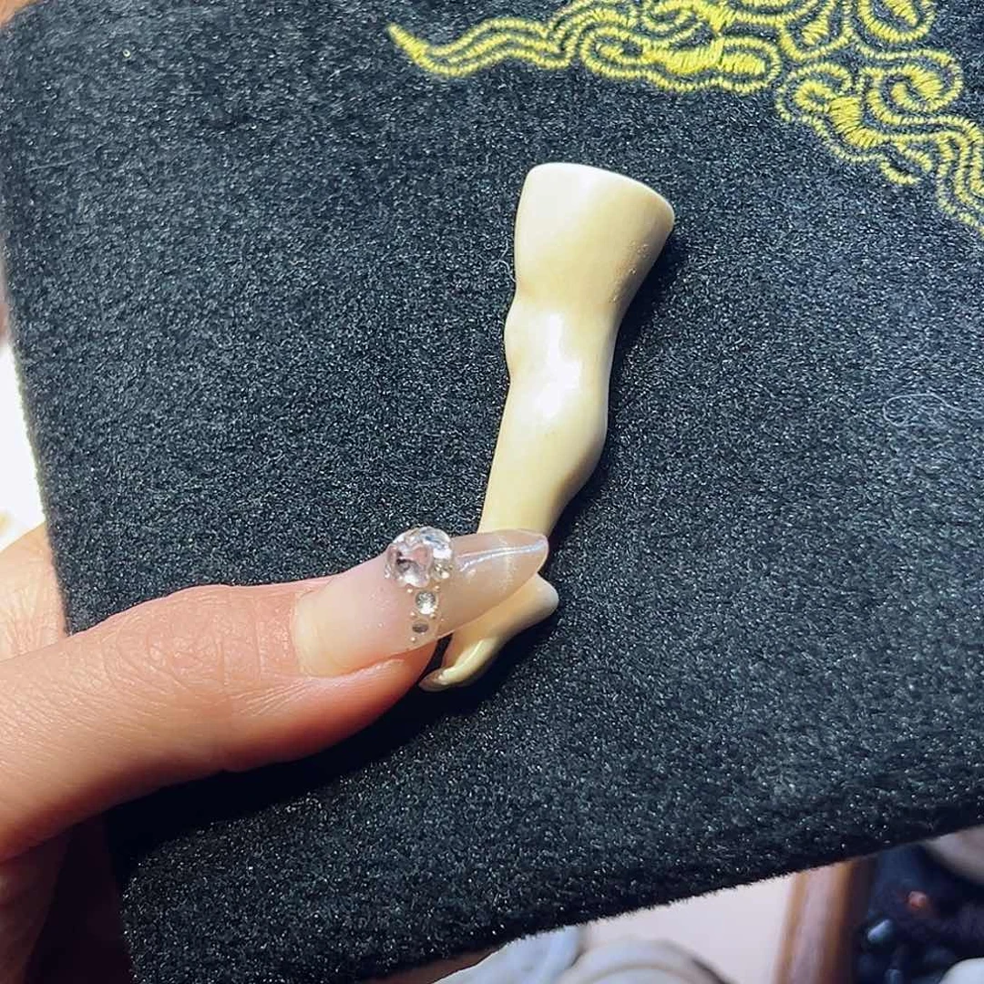 鹿骨把件鹿骨鹿角