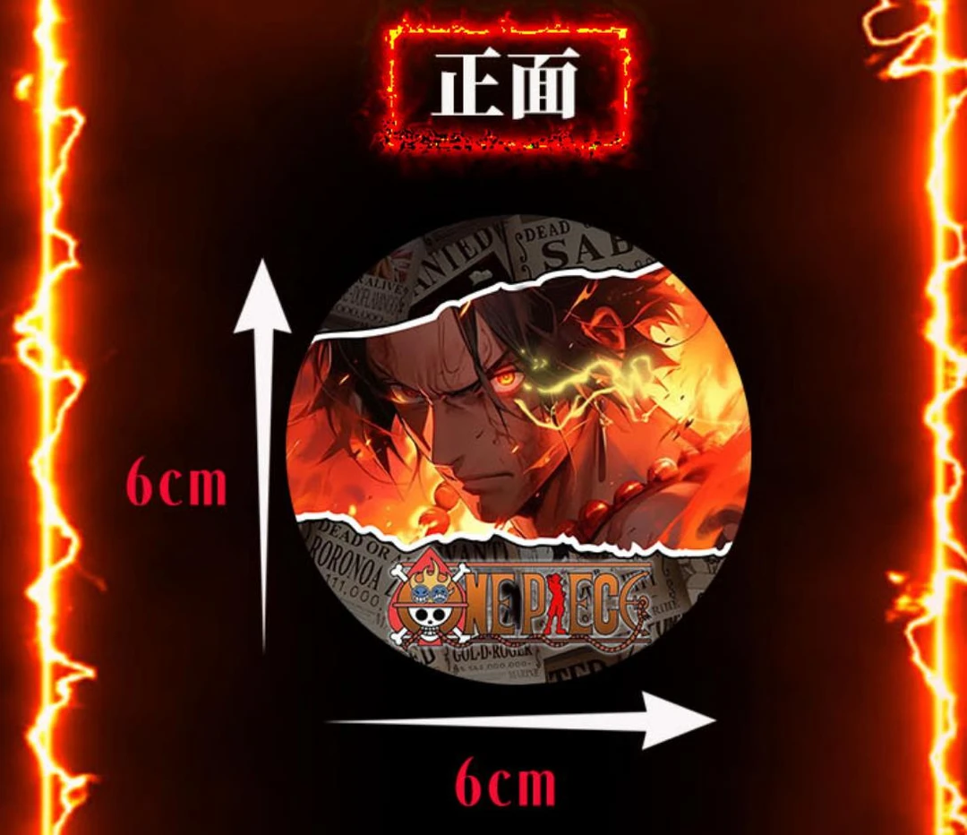 【拆盒】漫刻文创《海贼王》宝藏数码冰箱贴二创盲盒（代拆）