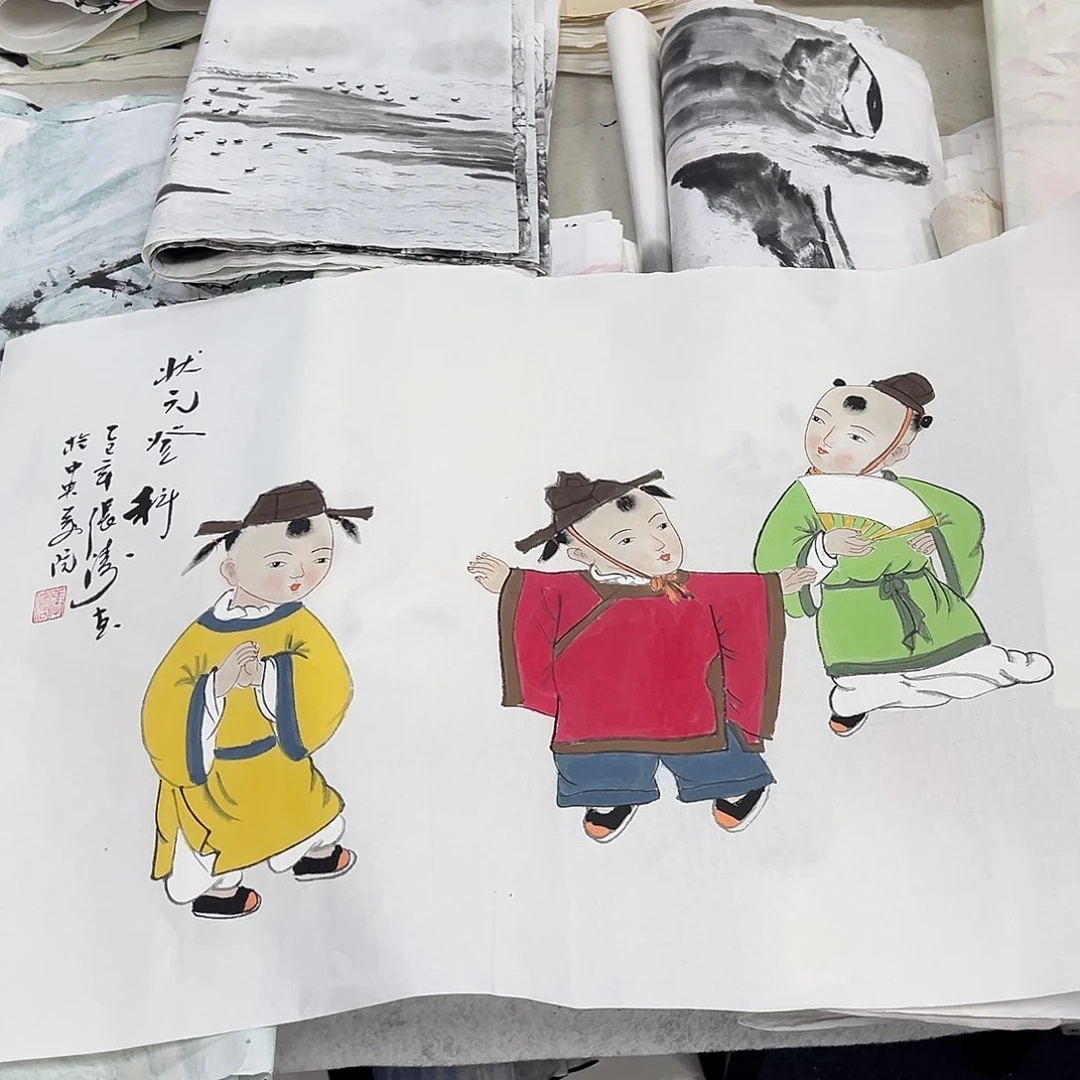 国画纯手绘字画国画作品欣赏