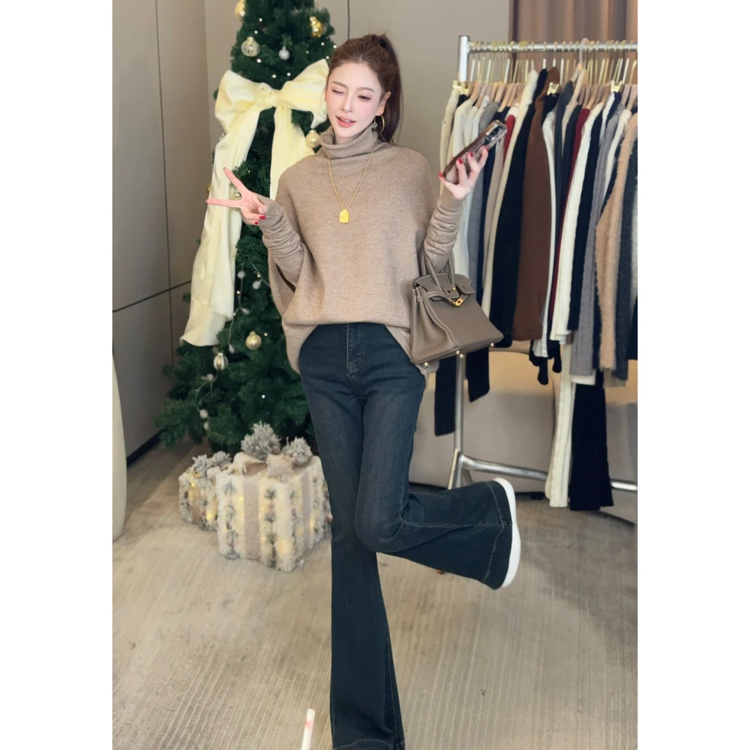 文文私服 秋冬百搭休闲时尚显瘦修身设计感牛仔裤裤子WWC4KZ4635