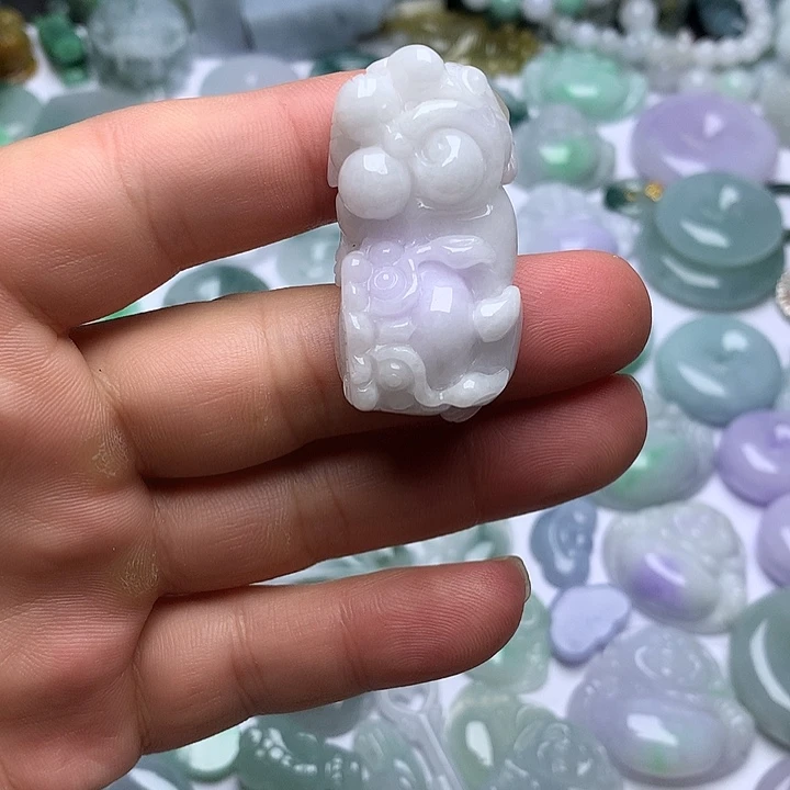 翡翠未镶嵌颈饰天然翡翠