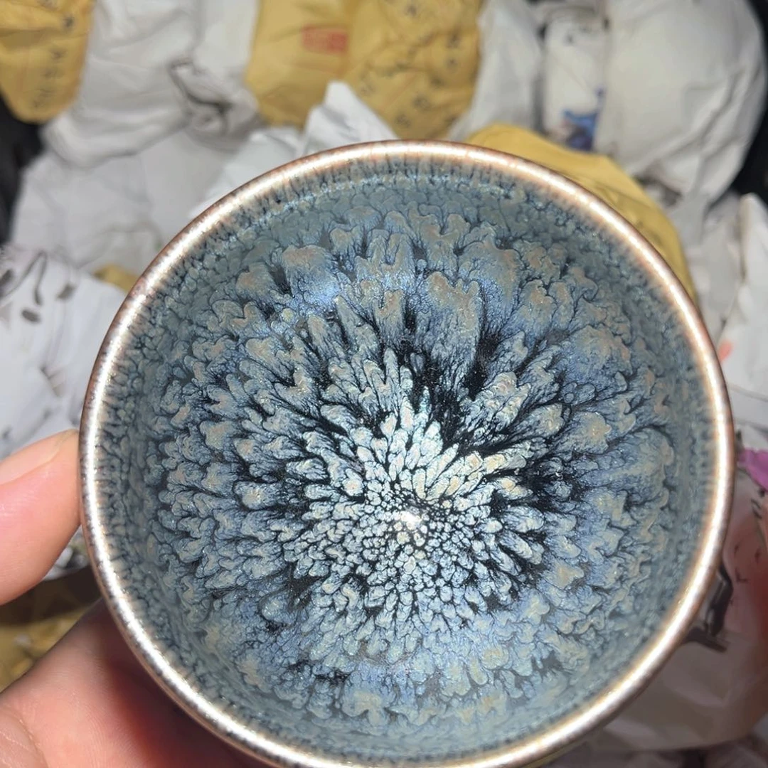 茶盏建盏手握泡茶主人吧