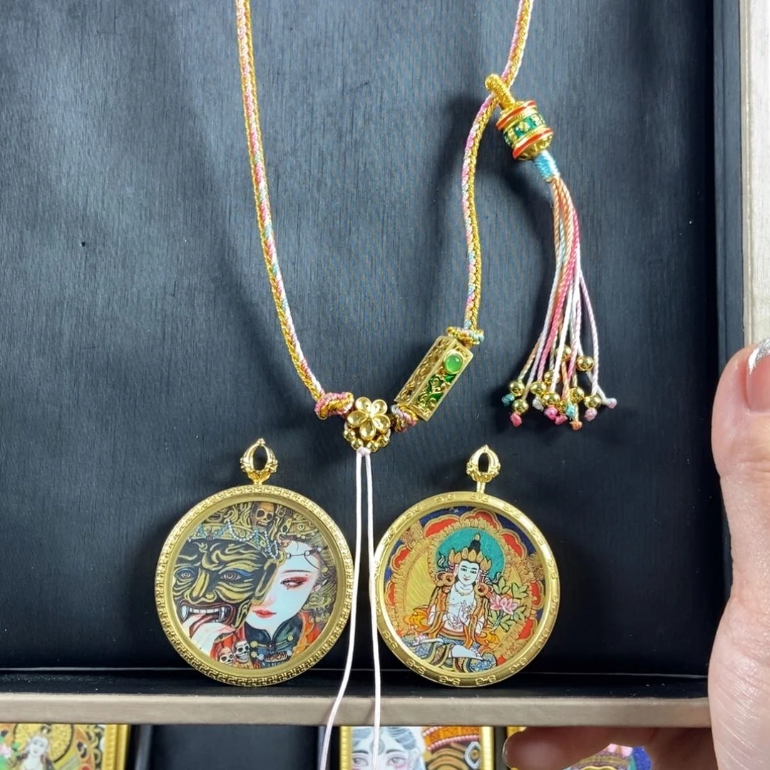 吊坠兰*美丽的唐卡结缘