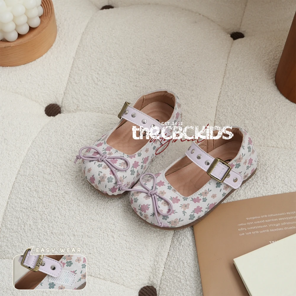 『花漾洛丽塔』甜美风儿童公主鞋秋季女童小皮鞋魔术贴 250137