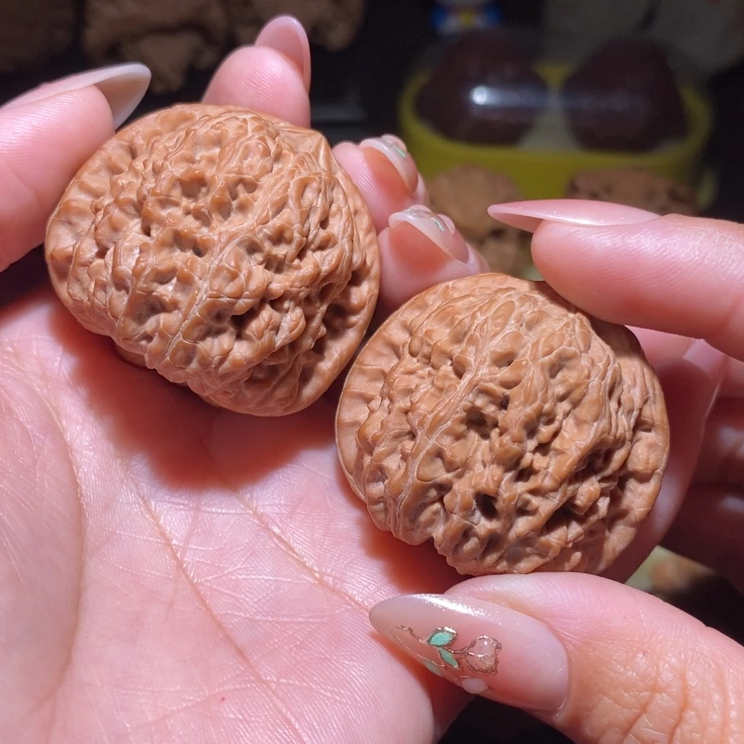 文玩核桃吊坠全品平谷凹底40