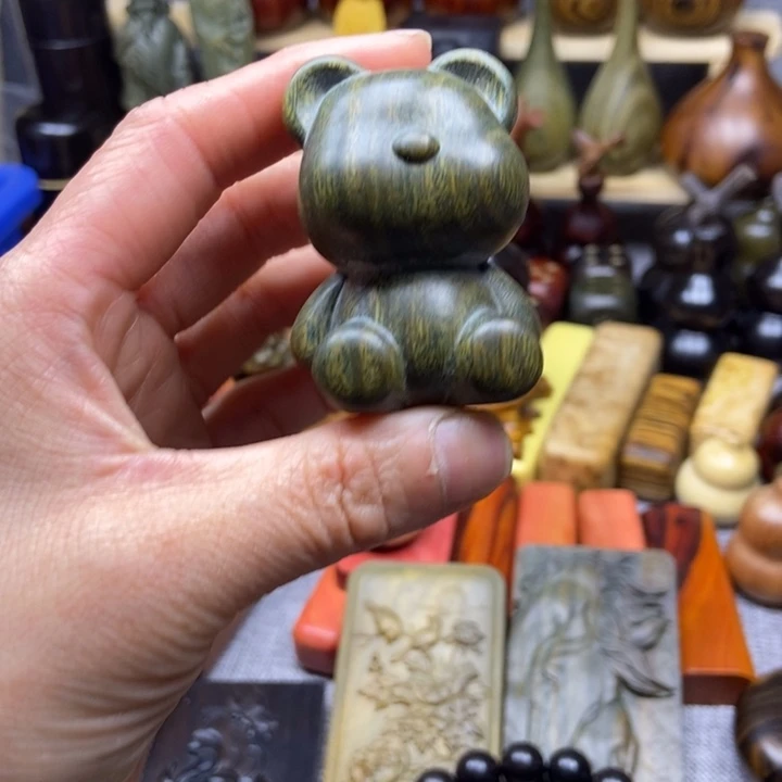 绿檀木木木小熊小熊