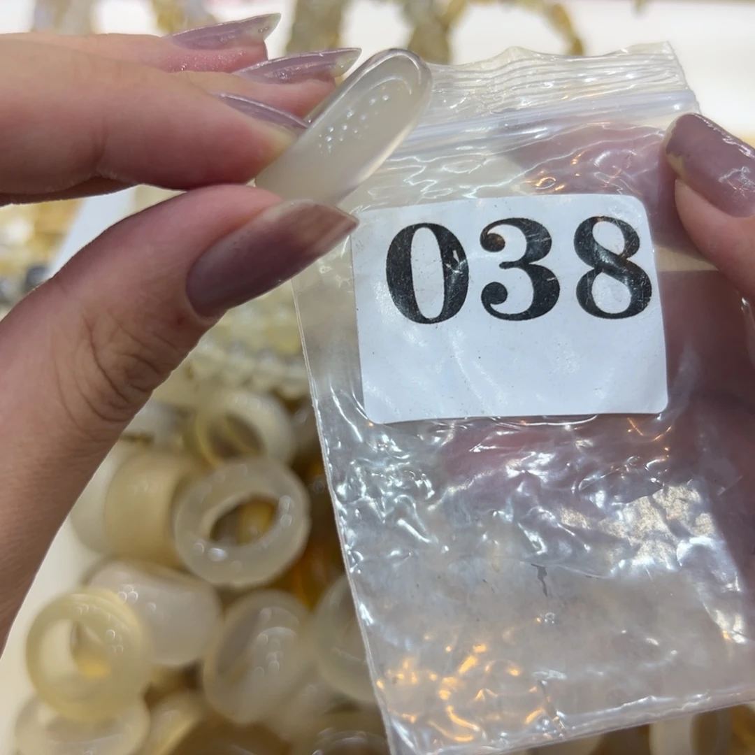 玛瑙/玉髓戒指合金38港18
