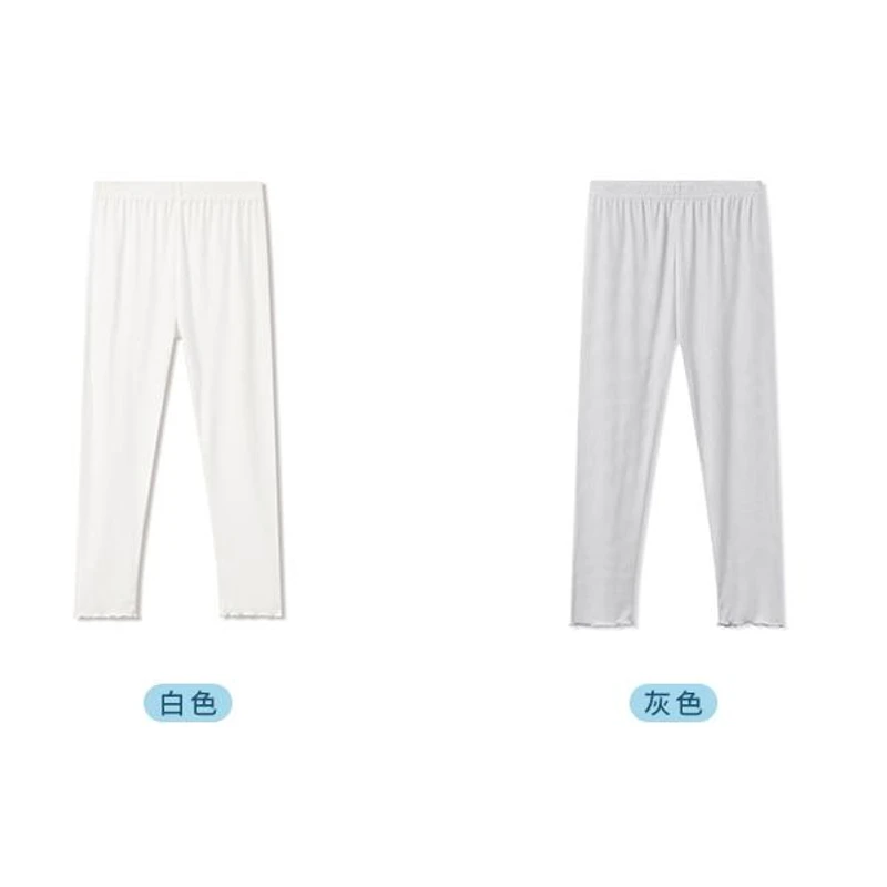 【门店同款】迪迪鹿女大童夏季双色打底裤E123221402