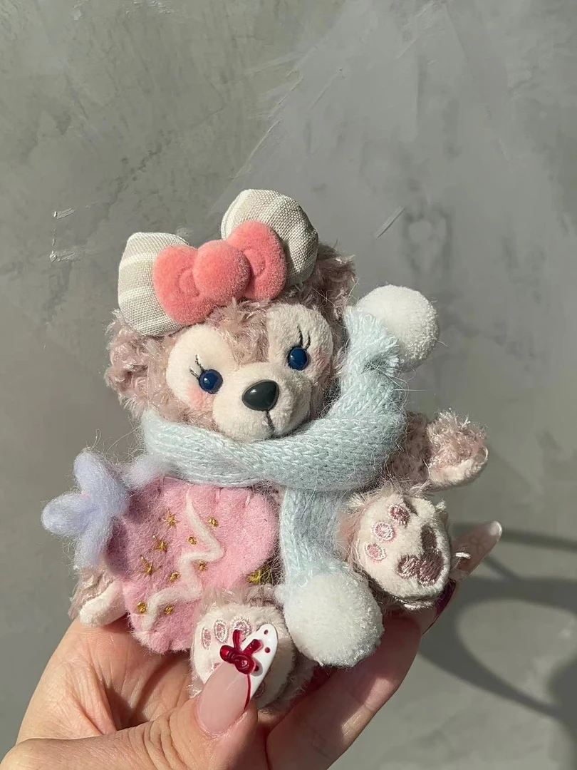 可爱少女毛绒公仔挂件