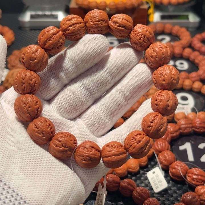 手串文玩核桃【****.核桃手串1.7尺寸全品