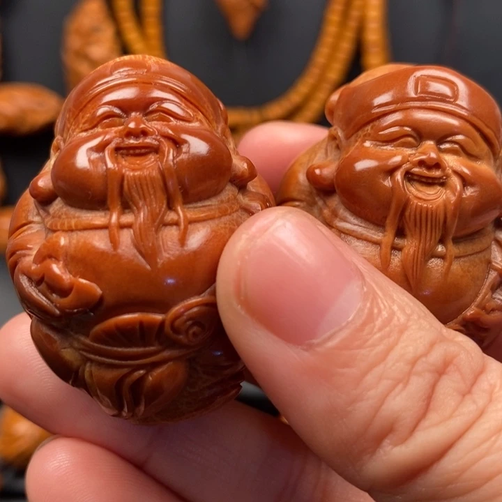 手串/手链橄榄核财神手球