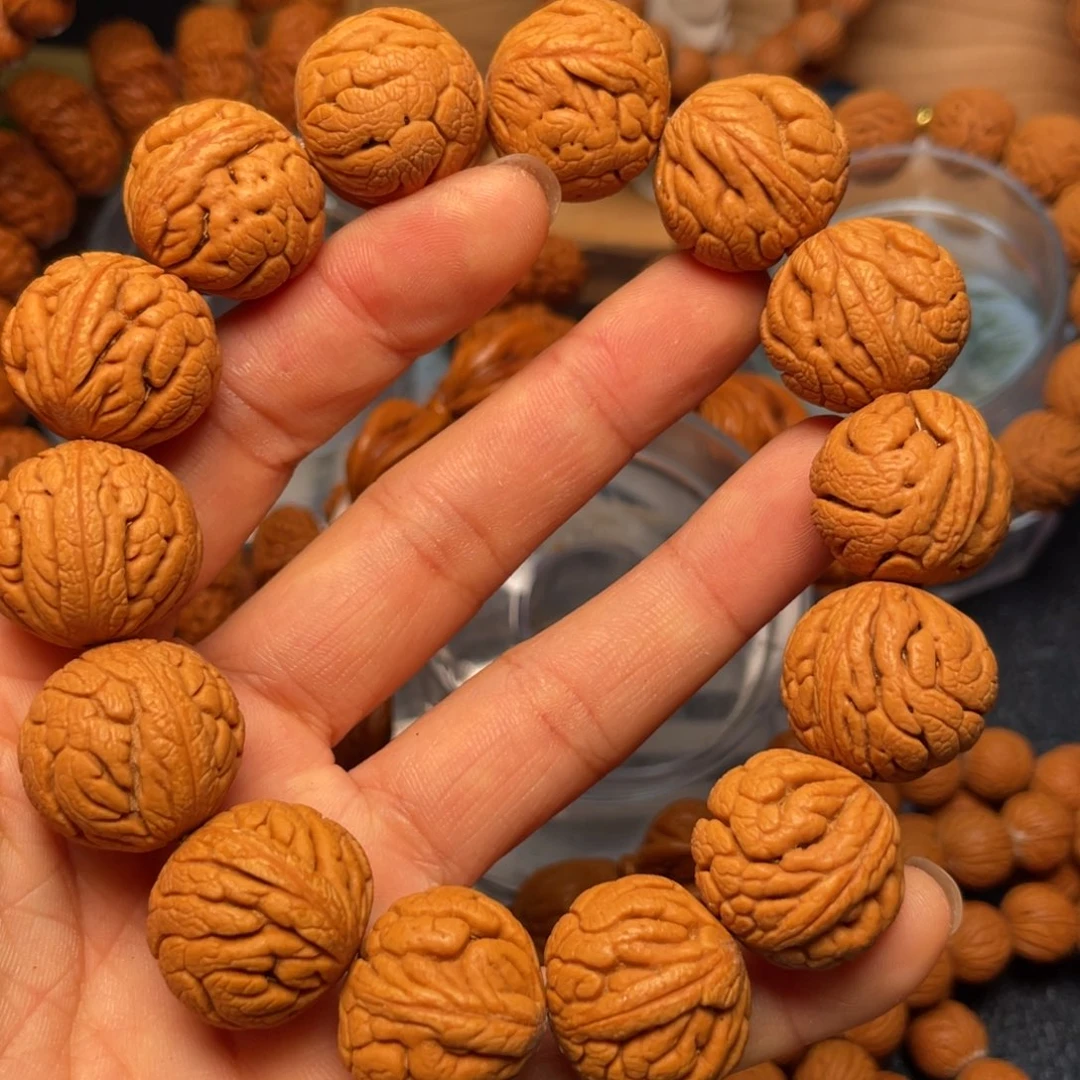 桃核手串龙纹桃核13