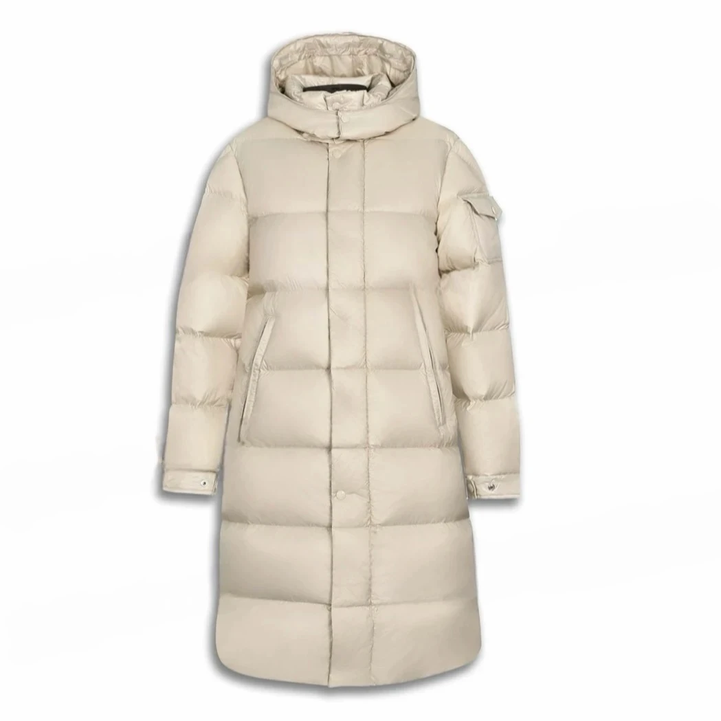 【现货】【配防尘袋】男女同款长款经典百搭羽绒服QCXW