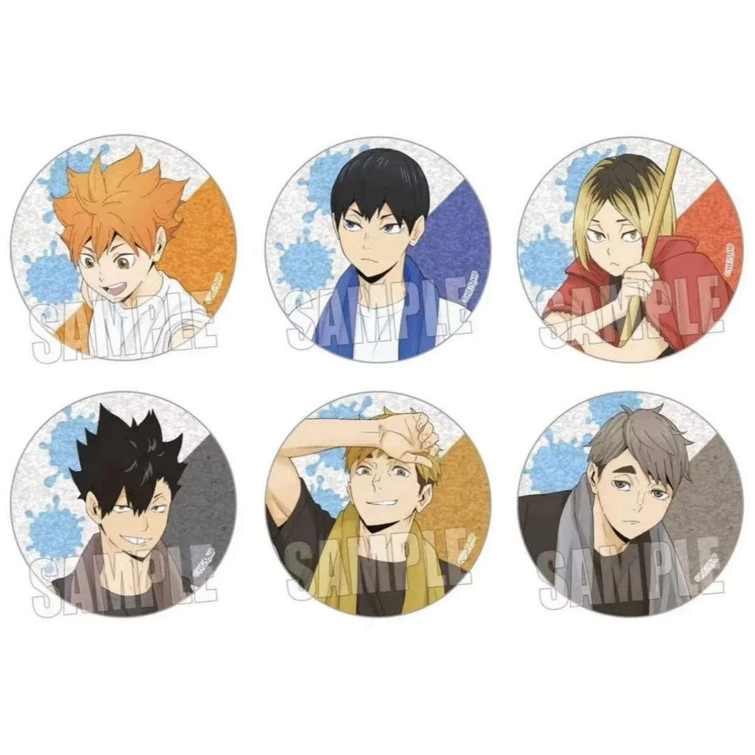 排球少年 打扫泳池 扫除闪 闪吧唧徽章（默认代拆）