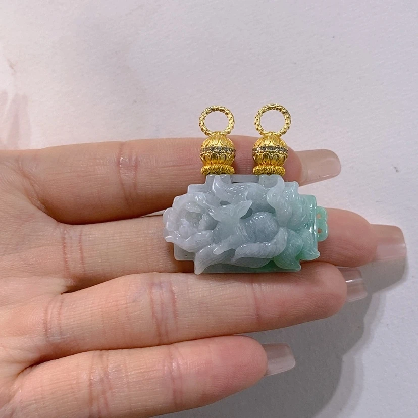 【闪购商品】翡翠未镶嵌颈饰吊坠