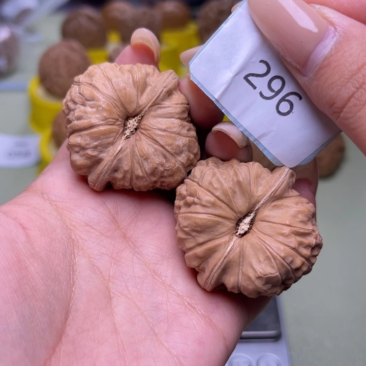 文玩核桃把件南瓜墩39.296