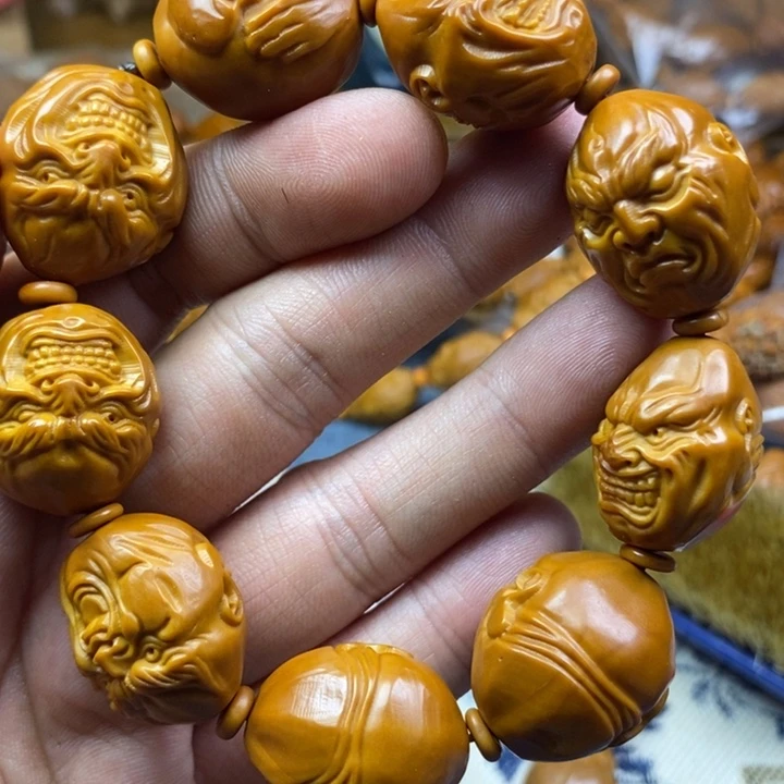 手串/手链橄榄核橄榄核雕工艺手串