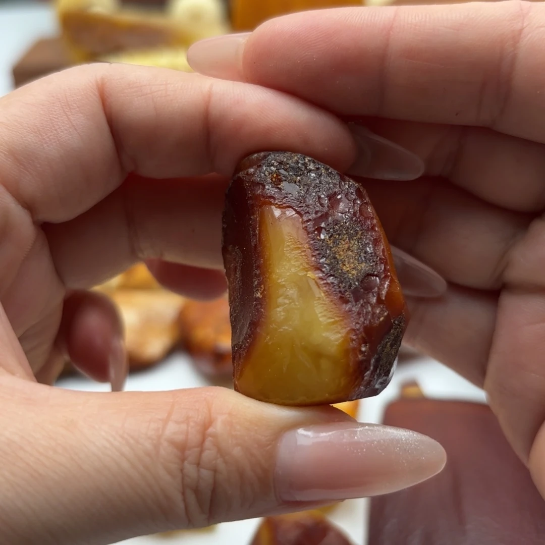 定制琥珀未镶嵌饕*琥珀