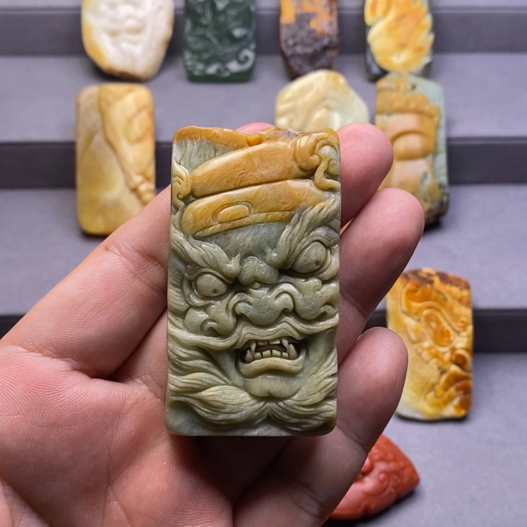 春***林岫玉未镶嵌颈饰挂件