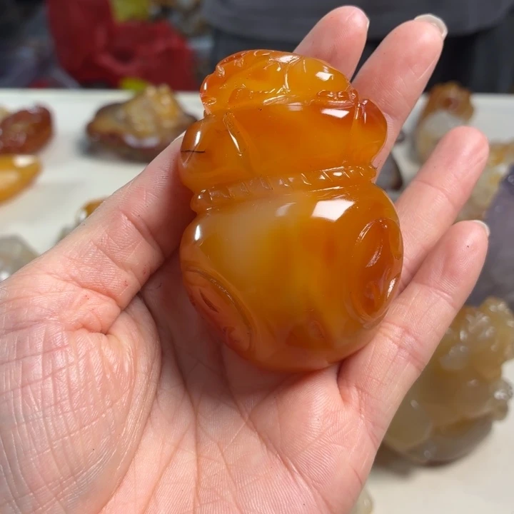 玛瑙/玉髓未镶嵌吊坠(不含链)