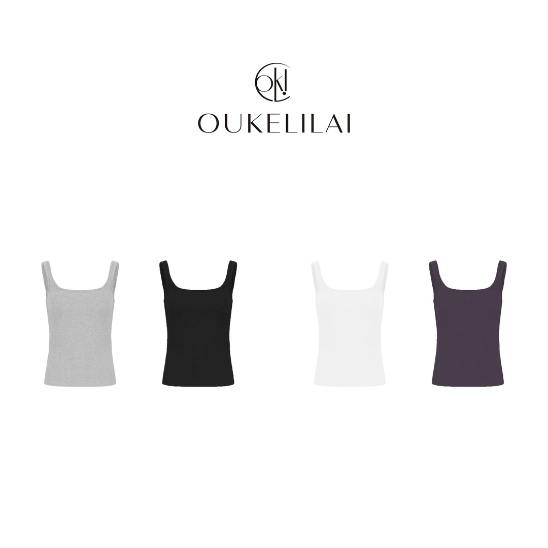 6617 艾米--【自由无束缚】休闲舒适透气女士背心美背