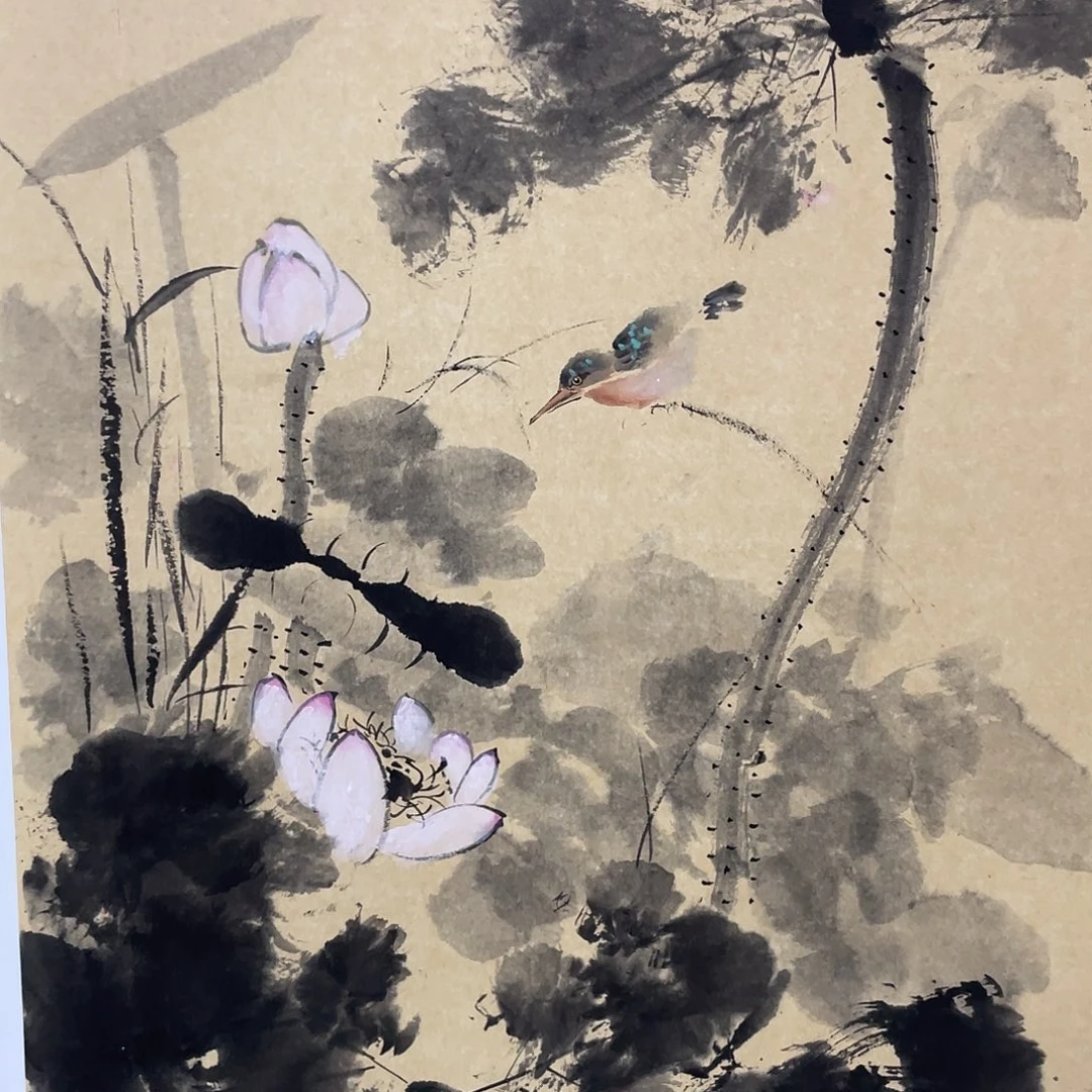 国画纯手绘国画作品