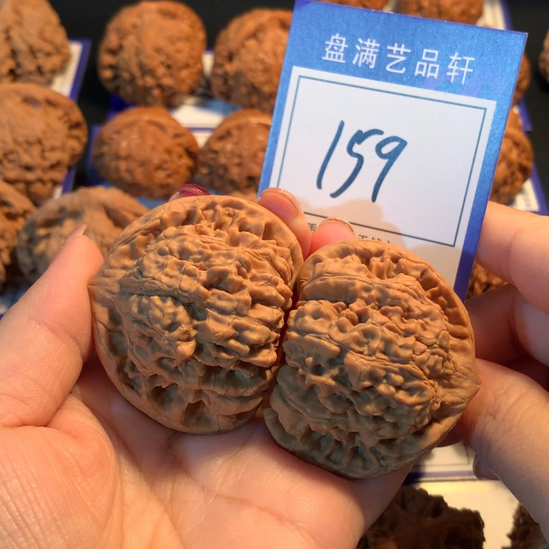 文玩核桃把件159官帽4.8