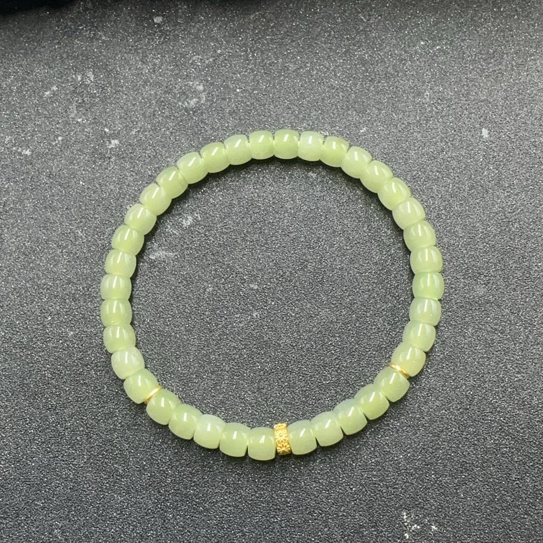 BY0118FPXQ标909 和田玉手串