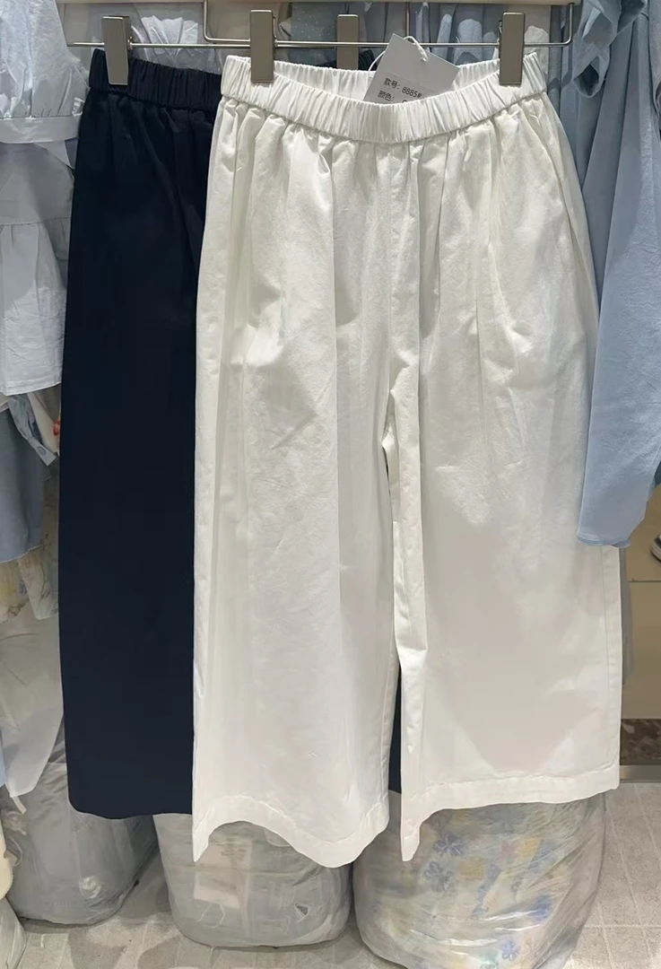 春夏款休闲百搭纯棉裤子