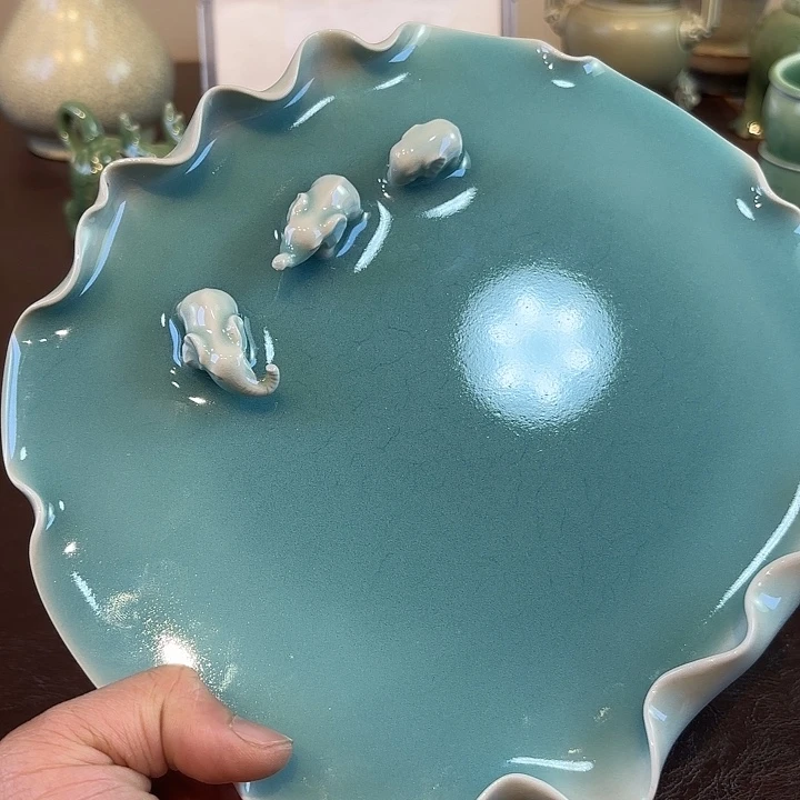 林***熙瓷片龙泉青瓷福利青瓷