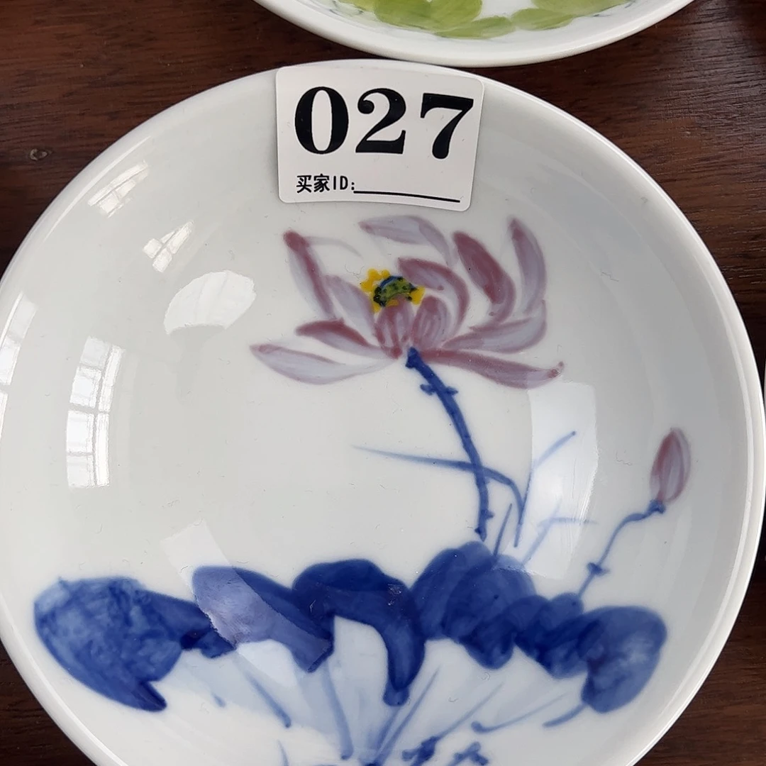 瓷片景德镇陶瓷手工手绘制作