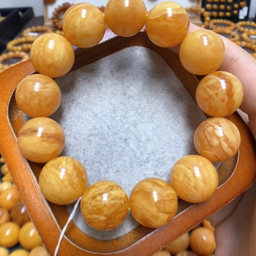 蜜蜡手链未镶嵌蜜蜡