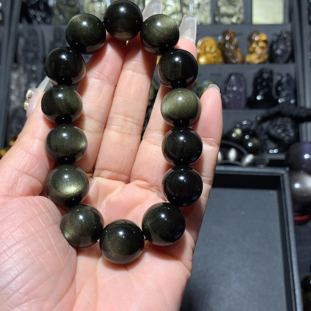 未镶嵌黑曜岩手链【*】