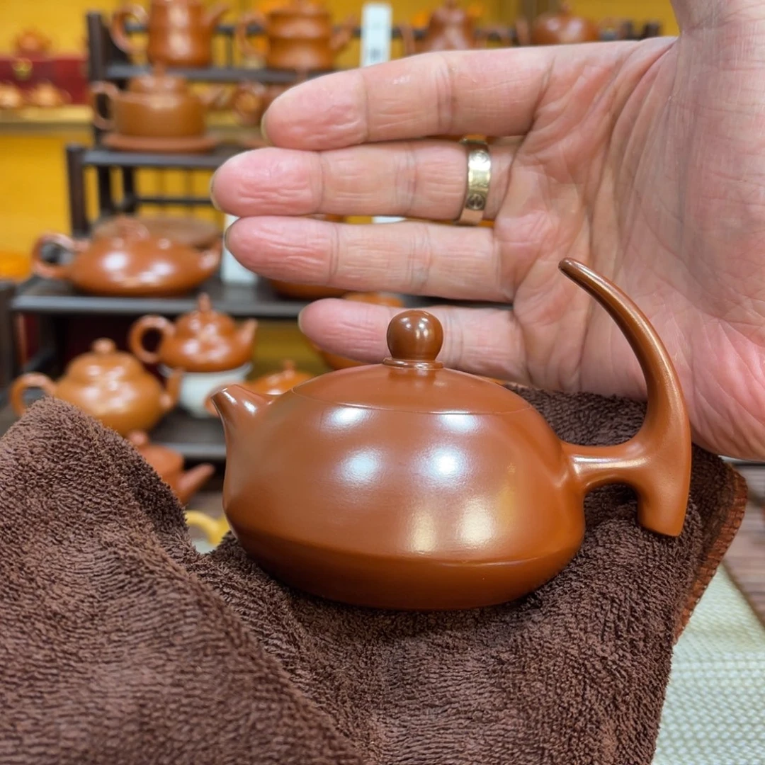 茶壶紫砂潮州手拉壶